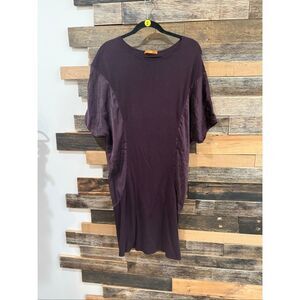 Boss Hugo Boss purple dress better fit size Large